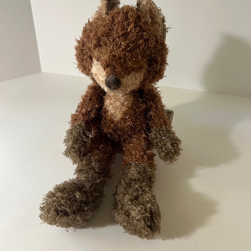 Bunnies by The Bay Foxy Plush Brown NWT Camp Cricket 13"